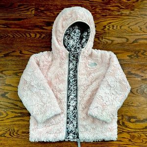 NorthFace Girls Reversible Coat - Size 4T